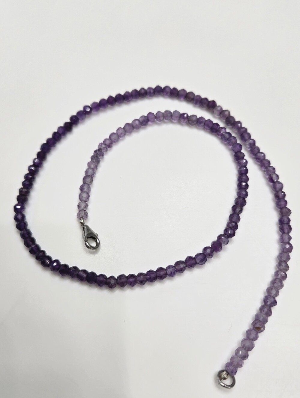 Amethyst Beaded Necklace